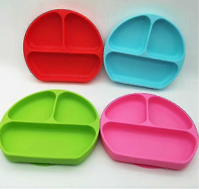 Suction Plates For Babies, Toddlers, Silicone Placemats For That Stick--