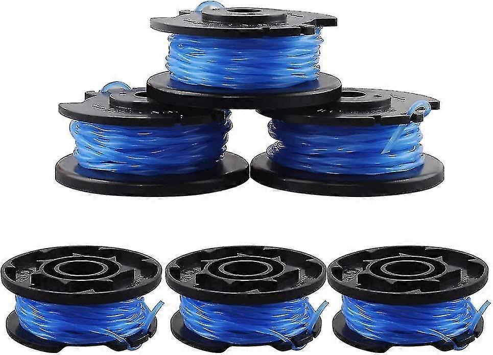 6 Pieces Replacement Spools For Ryobi One+ Ac14rl3a18v 24v 40v Auto Power Cable Ryobi Trimmer Line Spools