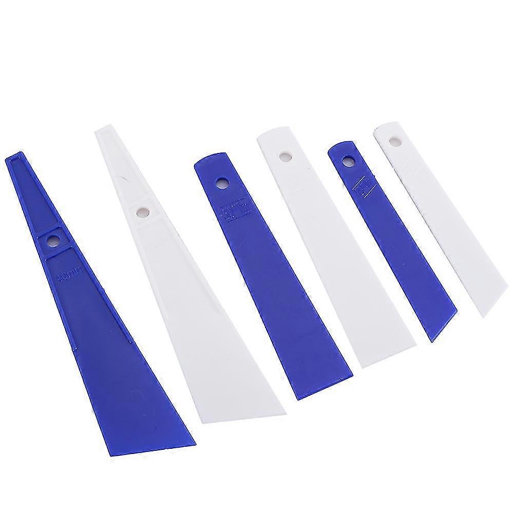 Plastic Glue Scraper Set for Leather Craft 6Pcs Handmade Sewing Accessories