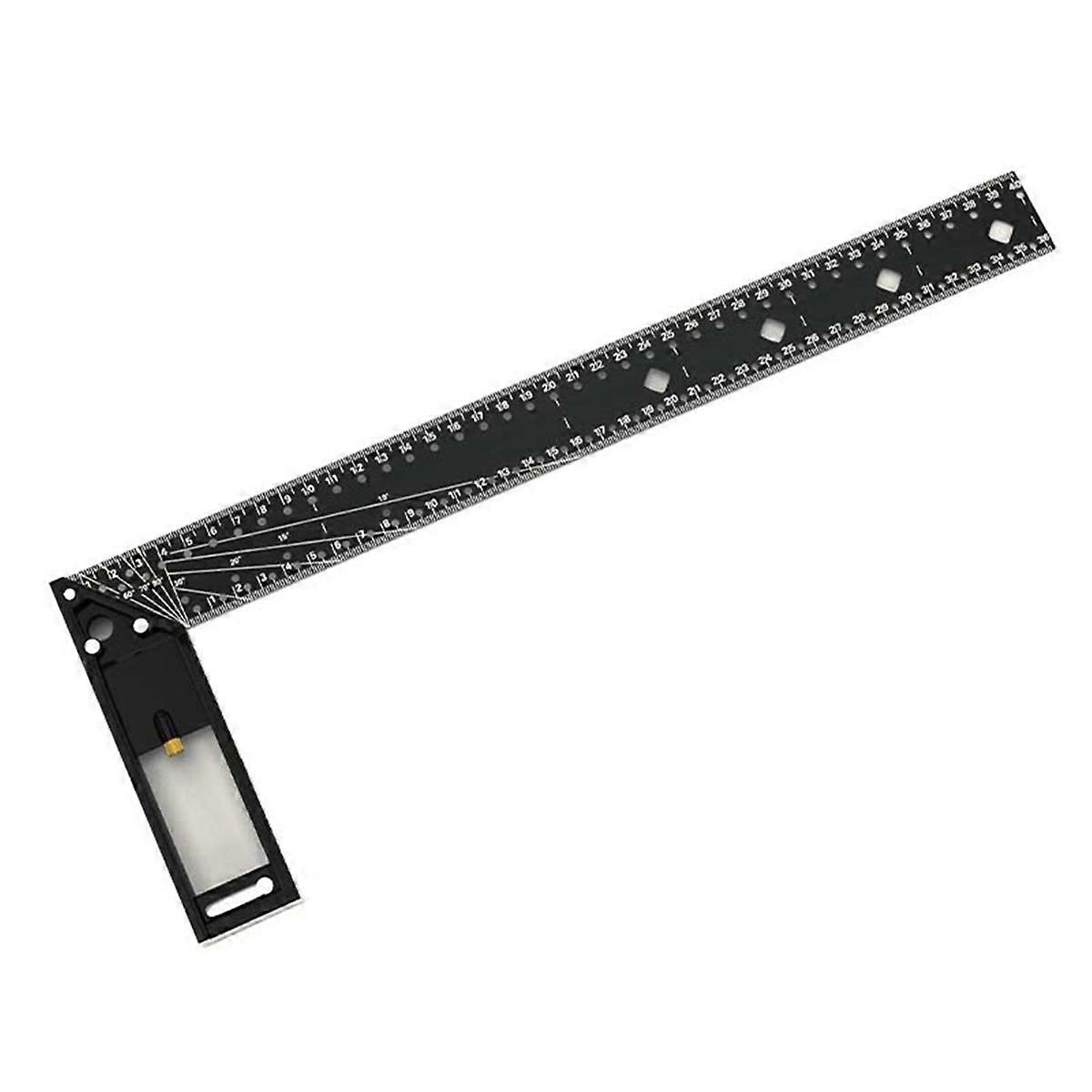 45 /90  Multifunctional Right Angle Ruler Carpentry High Precision Industrial Grade Position Mark