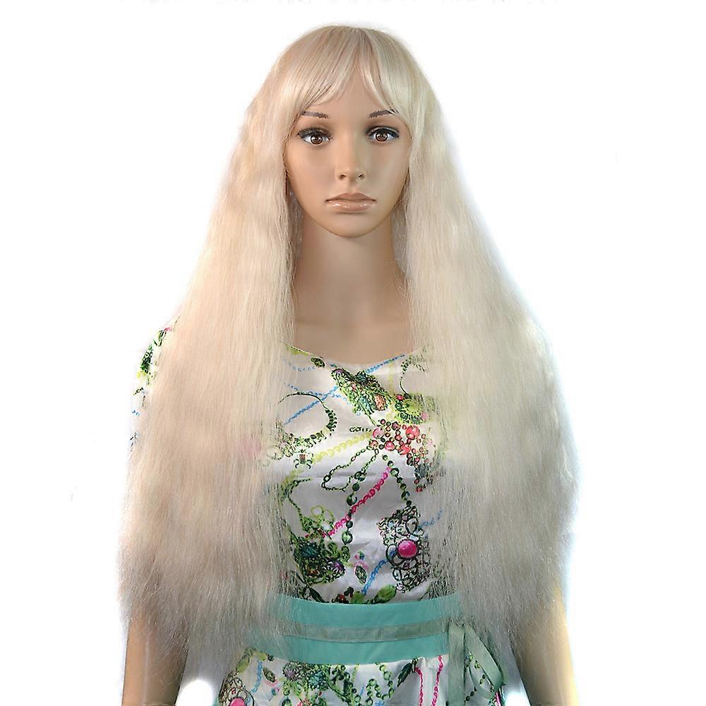 Peruk hår keps Corn Stigma Fluffig Curled