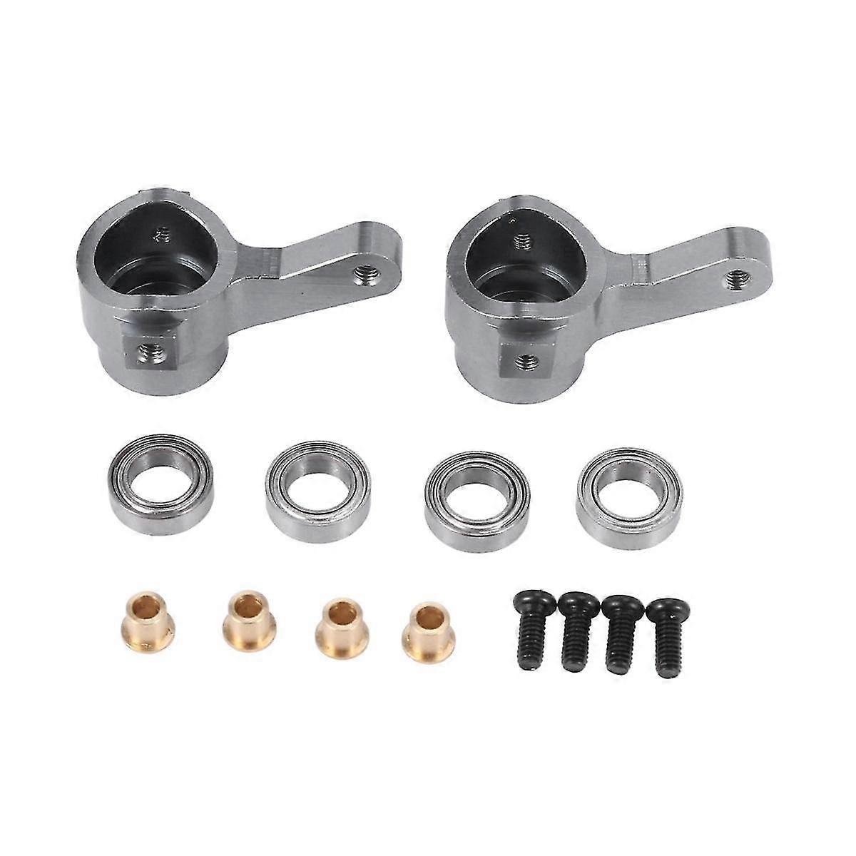 2pcs Metal Steering Cup Steering Block For C14 C24 C34 C44 B14 B1 B16 B24 B36 Mn D90 D91 Mn99s Rc C