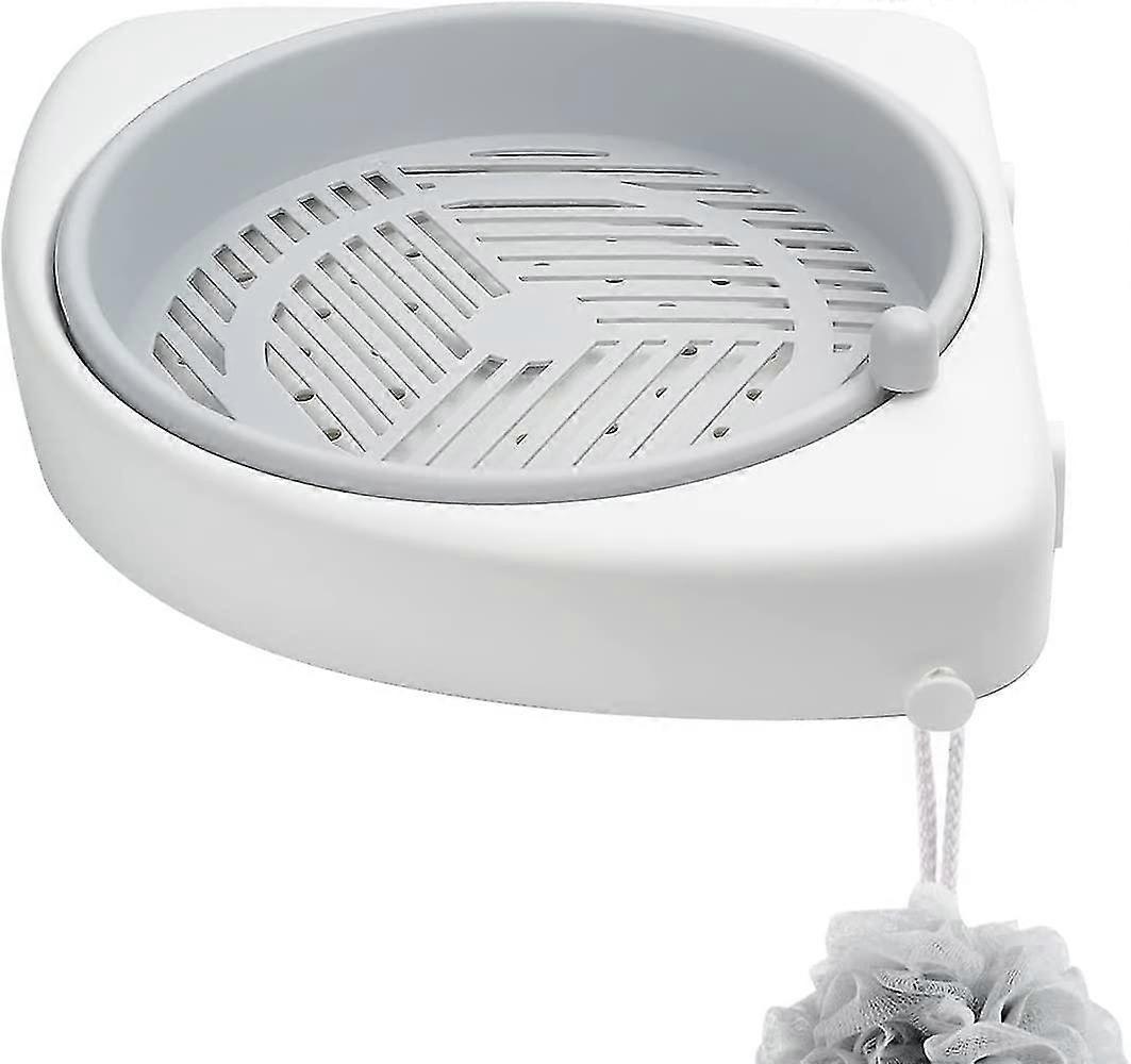 360 Degree Swivel Shower Organizer With Hook
