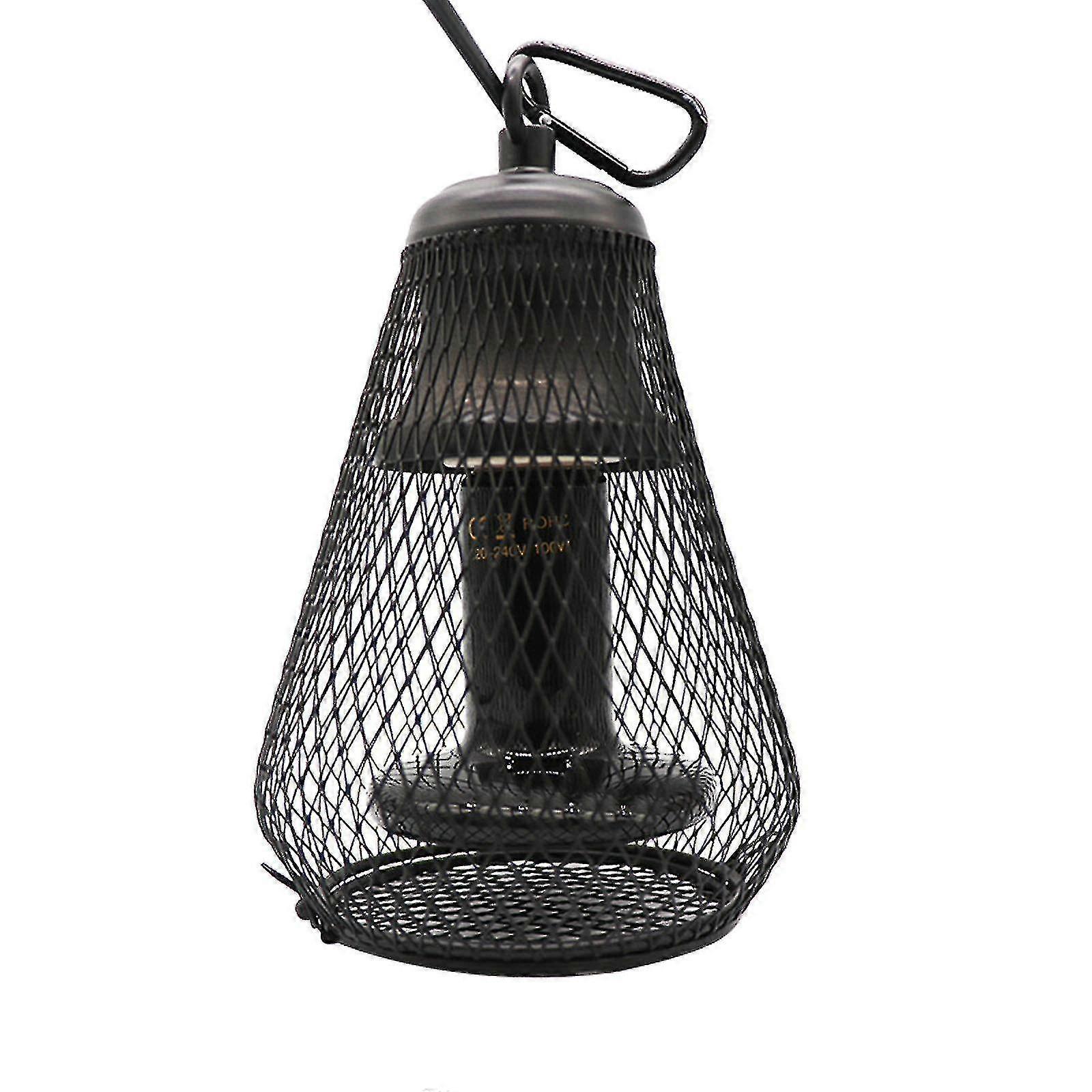 150w Pet Heating Warm Lamp Reptile Ceramic Lamp Cats Dogs And Birds Cage Cage Anti-scalding Lampshade