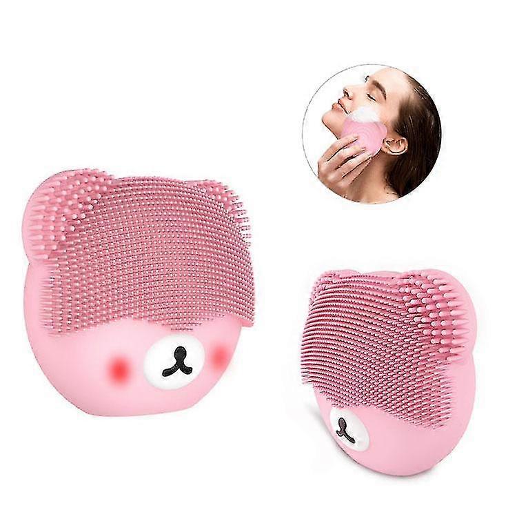 電気シリコーンフェイシャルクレンジングブラシフェイスマッサージャー アンチエイジングスキンクレンザー