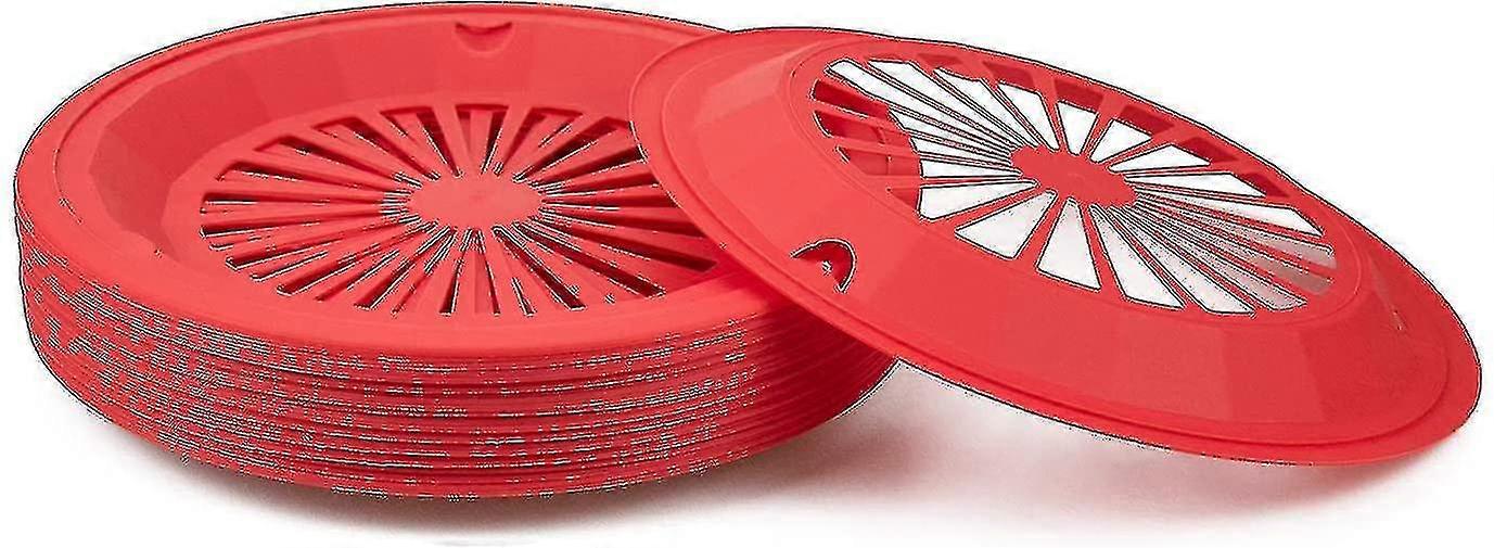 24 حزمة 10 بوصة قابلة لإعادة الاستخدام لوحة من البلاستيك ورقة