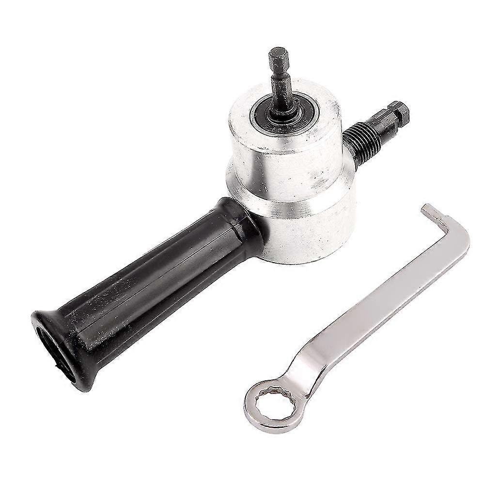 Electric Drill Nibbler 360 Degree Adjustable Metal Nibbler Cutter Kit Drill Attachment