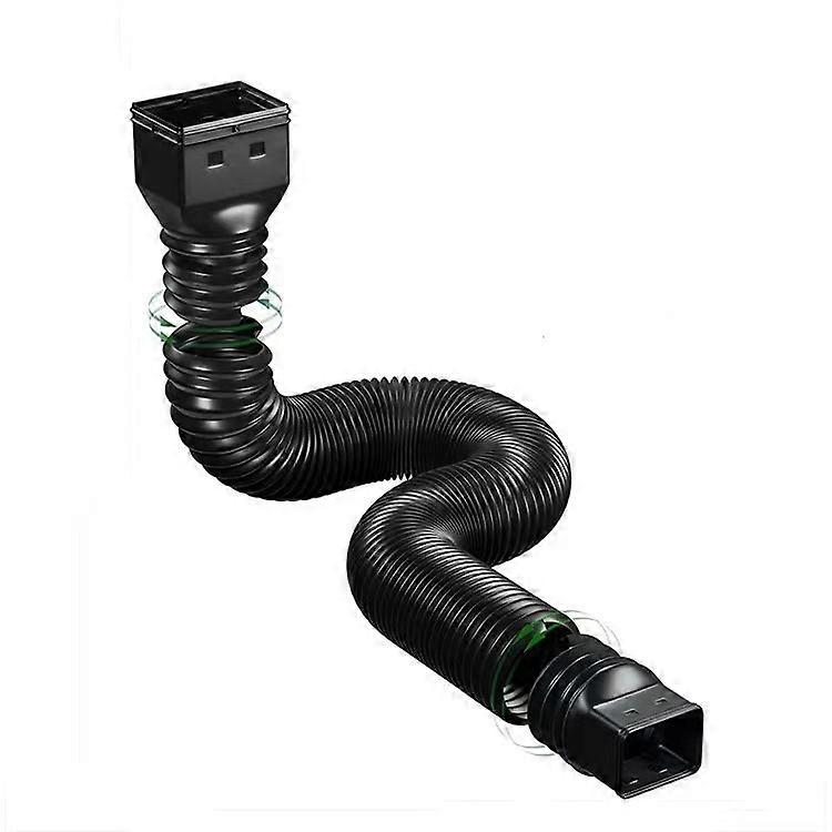 Downspout Extender, Flexible Downspout Extension Gutter Connector Rainwater Drainage Pipe Down Spout Drain Extensions