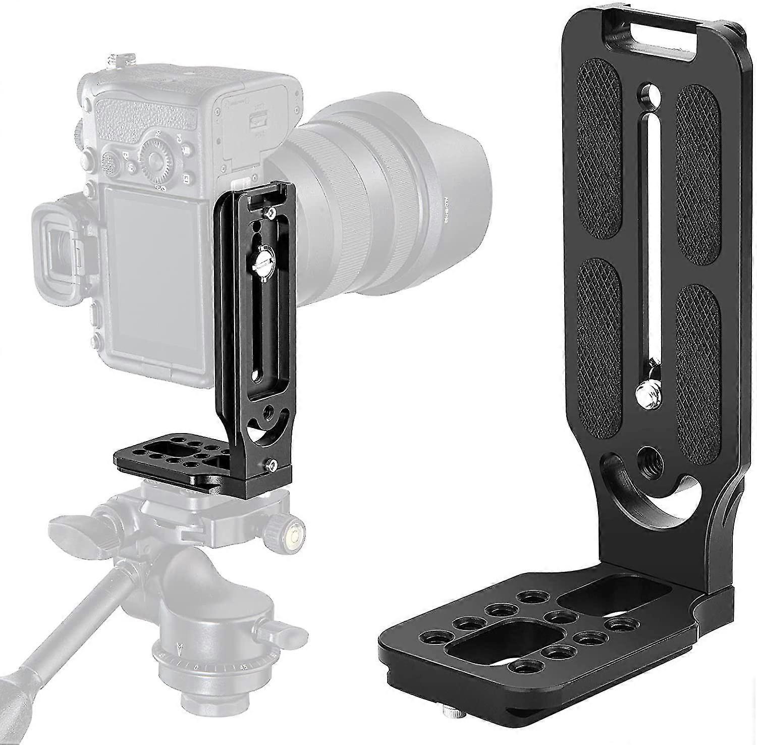 L Bracket Tripod Quick Release Plate for DSLR Camera Canon Nikon Sony DJI Osmo Ronin Zhiyun Stabilizer
