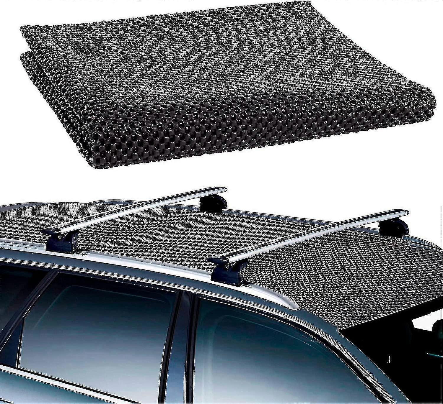 حزمة حقيبة سقف السيارة المقاومة للماء لا حاجة إلى رف + حصيرة سقف غير قابلة للانزلاق ، لأي Car90 * 100CM