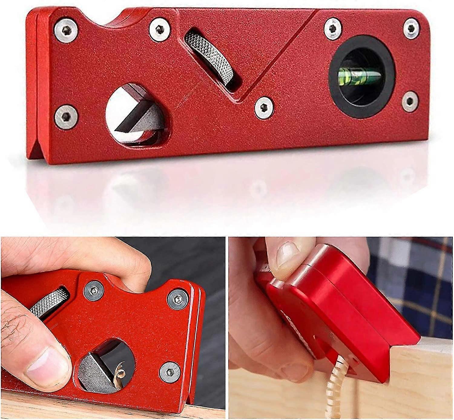 Woodworking Chamfering Planer,pocket Size Handheld Planer, 45 Degree Chamfering Planer, Smoothly Chamefering And Trimming Edge, Diy Handheld Planer Gi