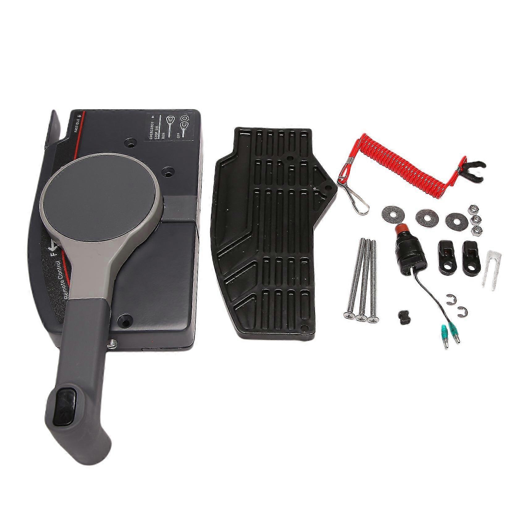 Universal Outboard Remote Control Box for Boat Engine, Pull to Open - 703 Model