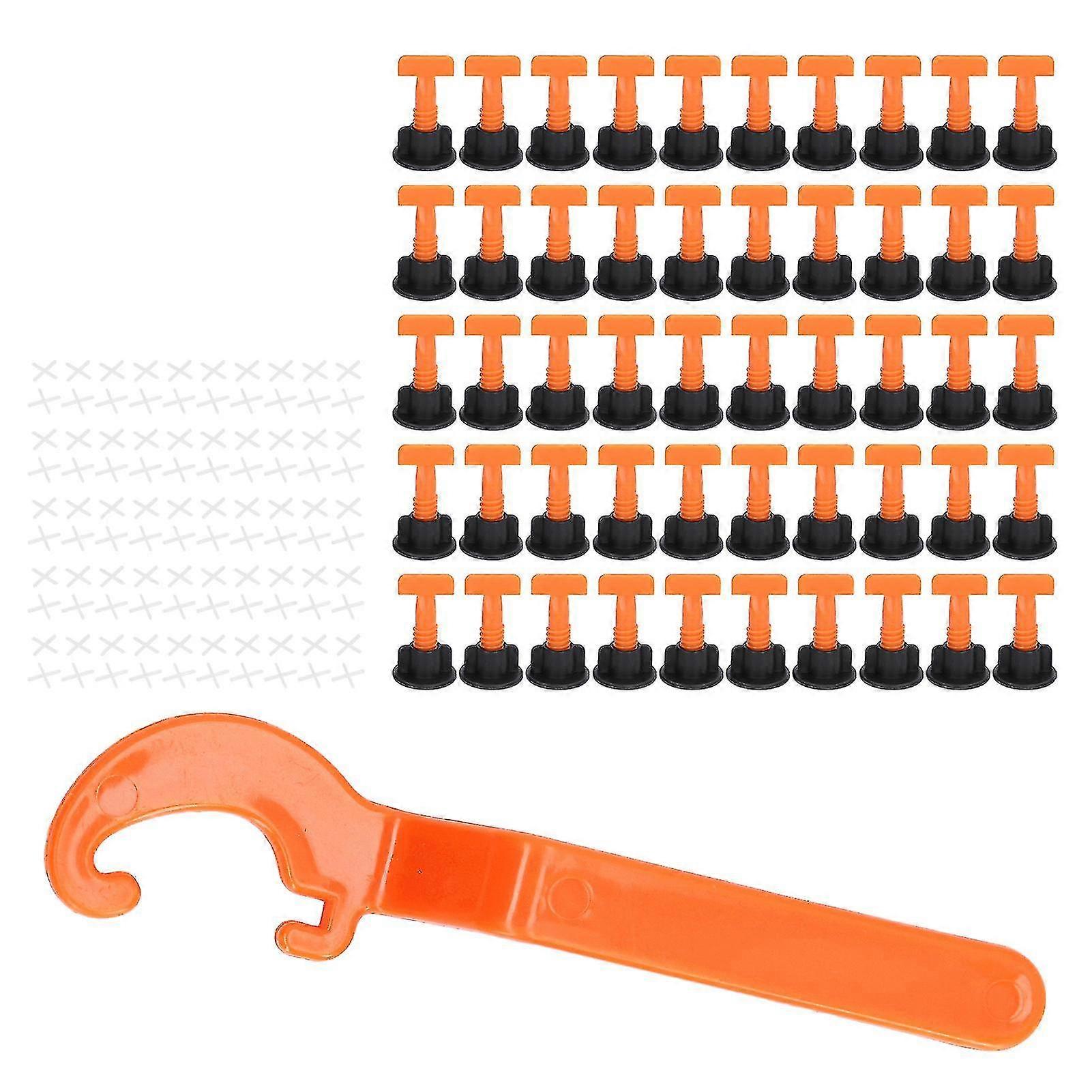 Reusable Tile Leveling System for Building Walls - 151PcsSet