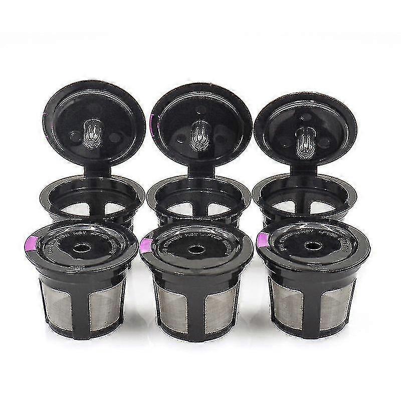 3 Pack Reusable K Cups For Keurig, Refillable K Cups Coffee Filters, Stainless Mesh Reusable Coffee Pods Compatible With Keurig 1.0 Or 2.0 Keurig Coff