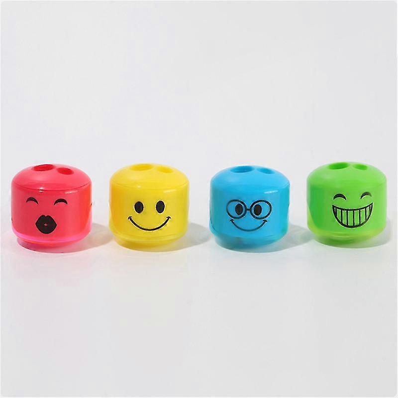 Pencil Sharpener, Random Smiley Sharpener 8 Pack, Pencil Sharpener Kids, Pencil Sharpener For Colored Pencils, Sharpener, Pencil Sharpeners, Christmas