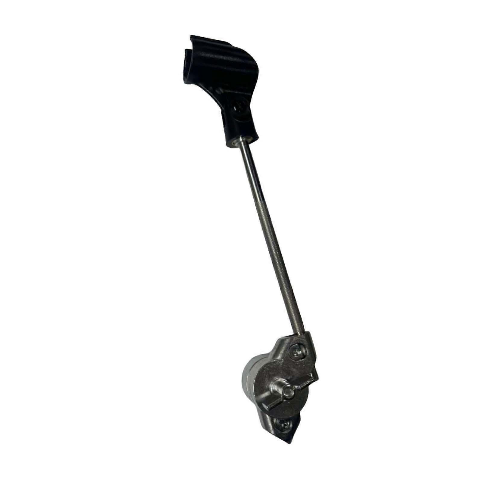 Microphone Stand Bracket Clip Clamp Easy to Install Drum Cymbal Stands Clamp long
