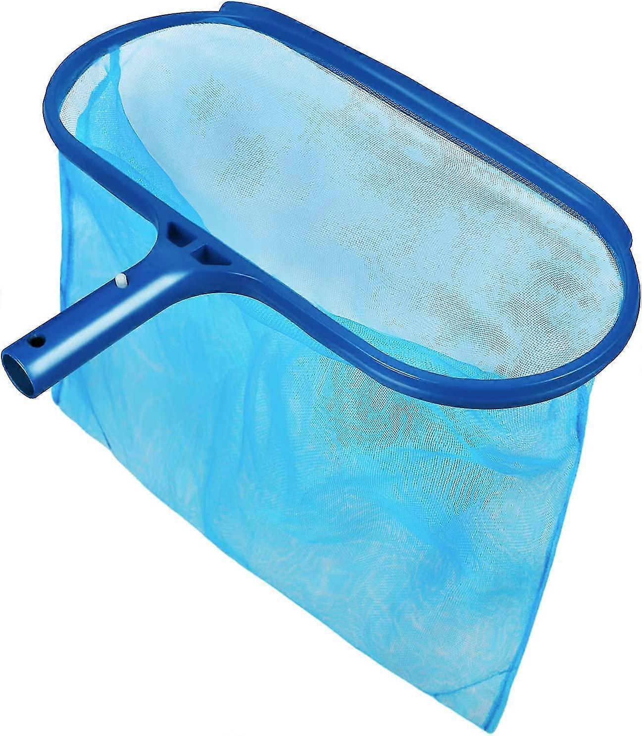 Deep Pool Net, Pool Skimmer Net Fine Mesh with Durable Plastic Frame and Deep Bag (No Pole Include) - ya01
