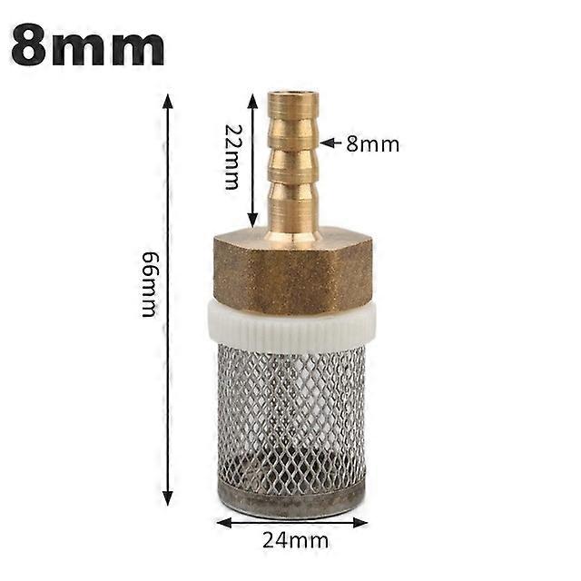 1pc Brass 6~25mm Hose Filter Garden Irrigation Filters Car Washer Sprayer Pump Filtering Net Stainless Steel Mesh Filter