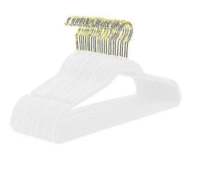 Velvet Non-slip Suit Clothes Hangers 20 Pack