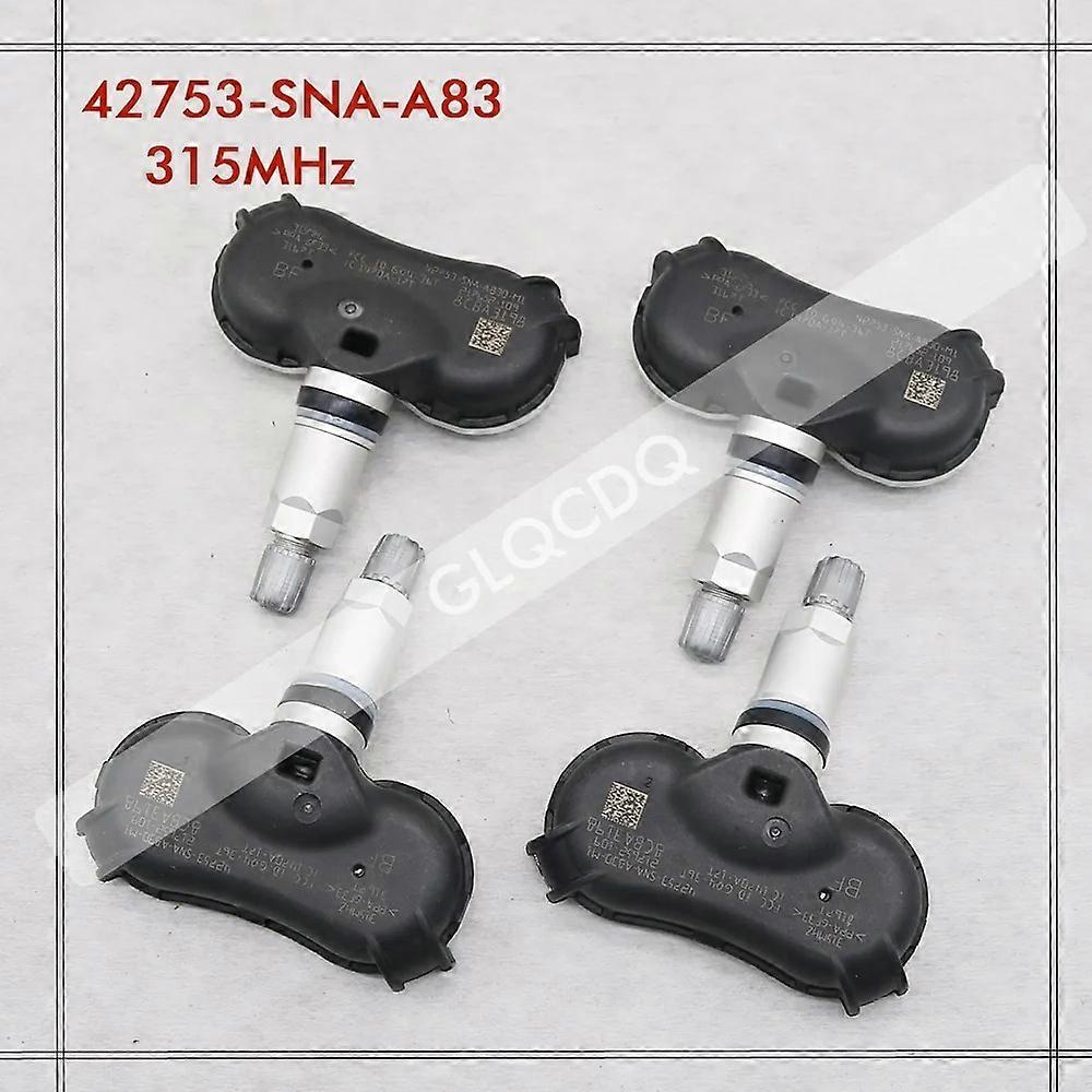 TPMS SENSOR FOR 2009-2016 HONDA INSIGHT 315MHz TIRE PRESSURE SENSOR 42753-SNA-A83 42753-SNA-A84 42753-TR0-A81 42753-TR3-A81