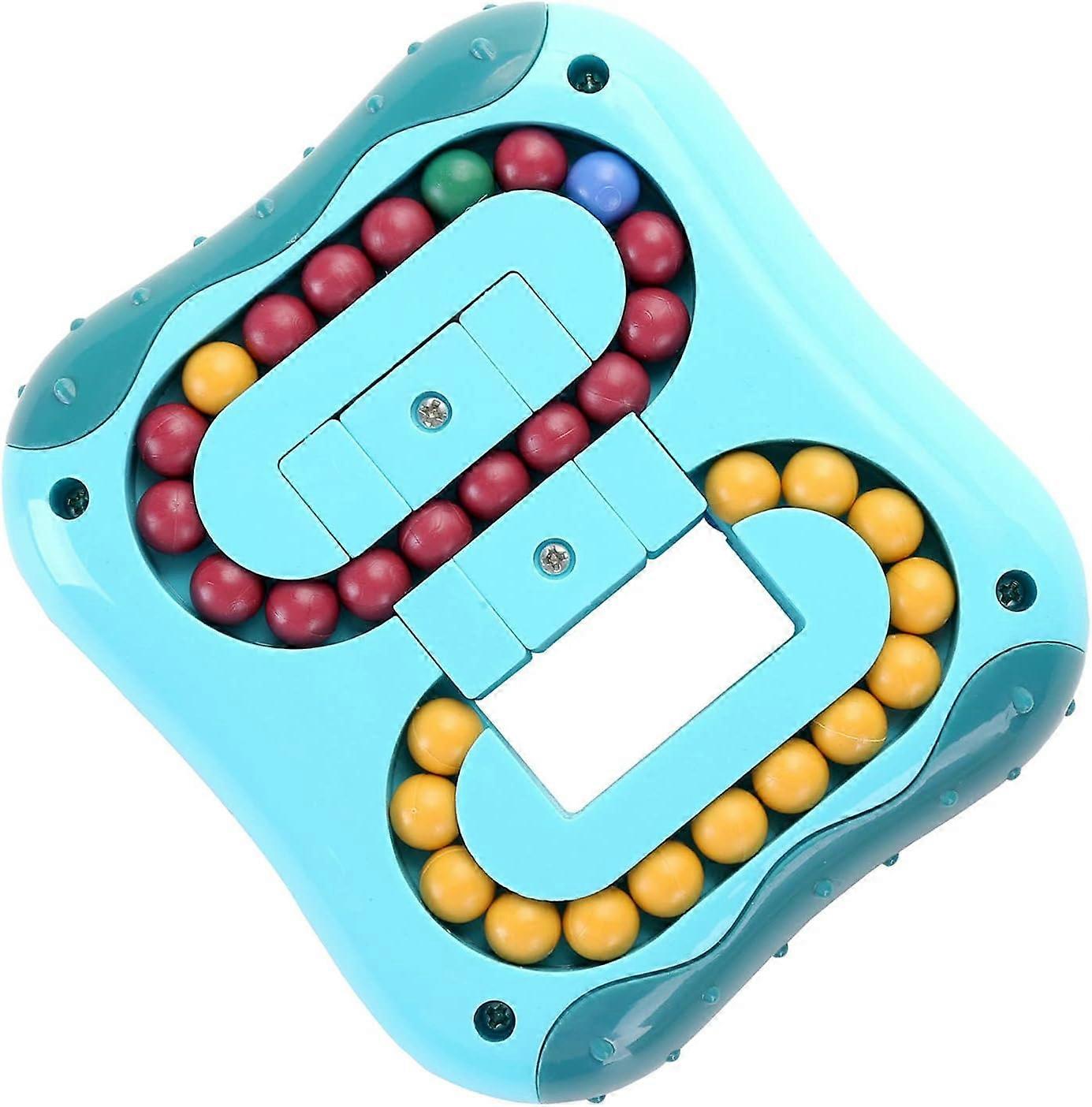 Strange decompression rotating magic bean cube toy square rotating green