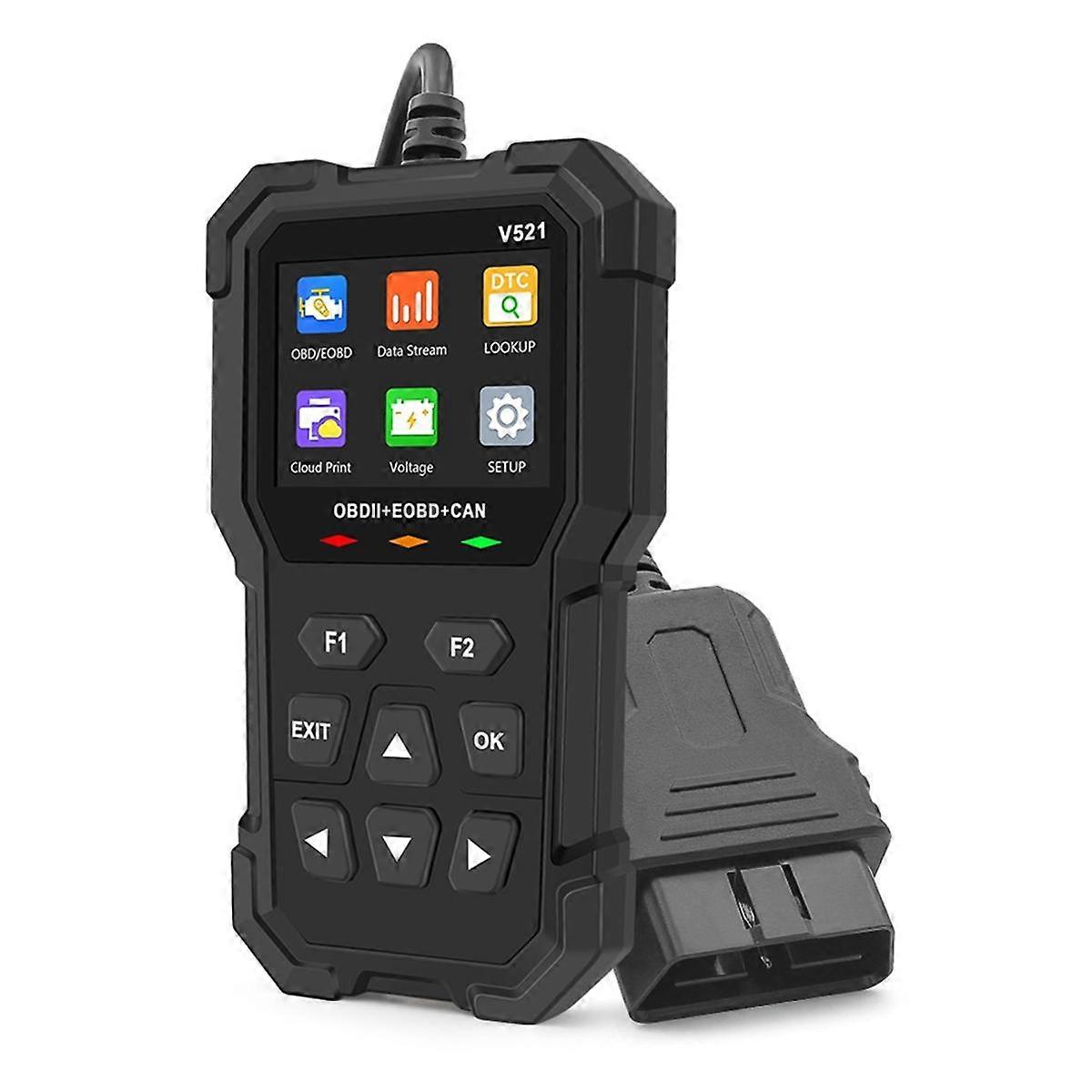 Newest OBD2 Car Diagnostic Scanner Tool Live Data Code Reader Clear Engine Fault Code Professional