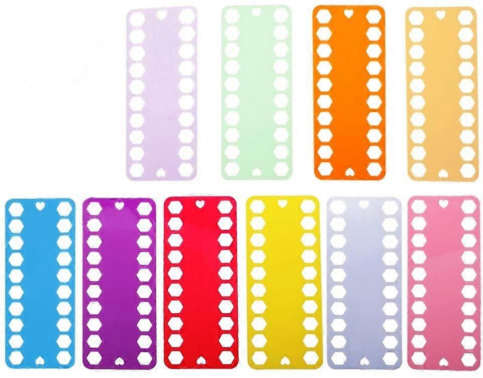 Embroidery Floss Organizer,10Pcs Plastic Cross Stitch Thread Holder Storage Tool Needlework