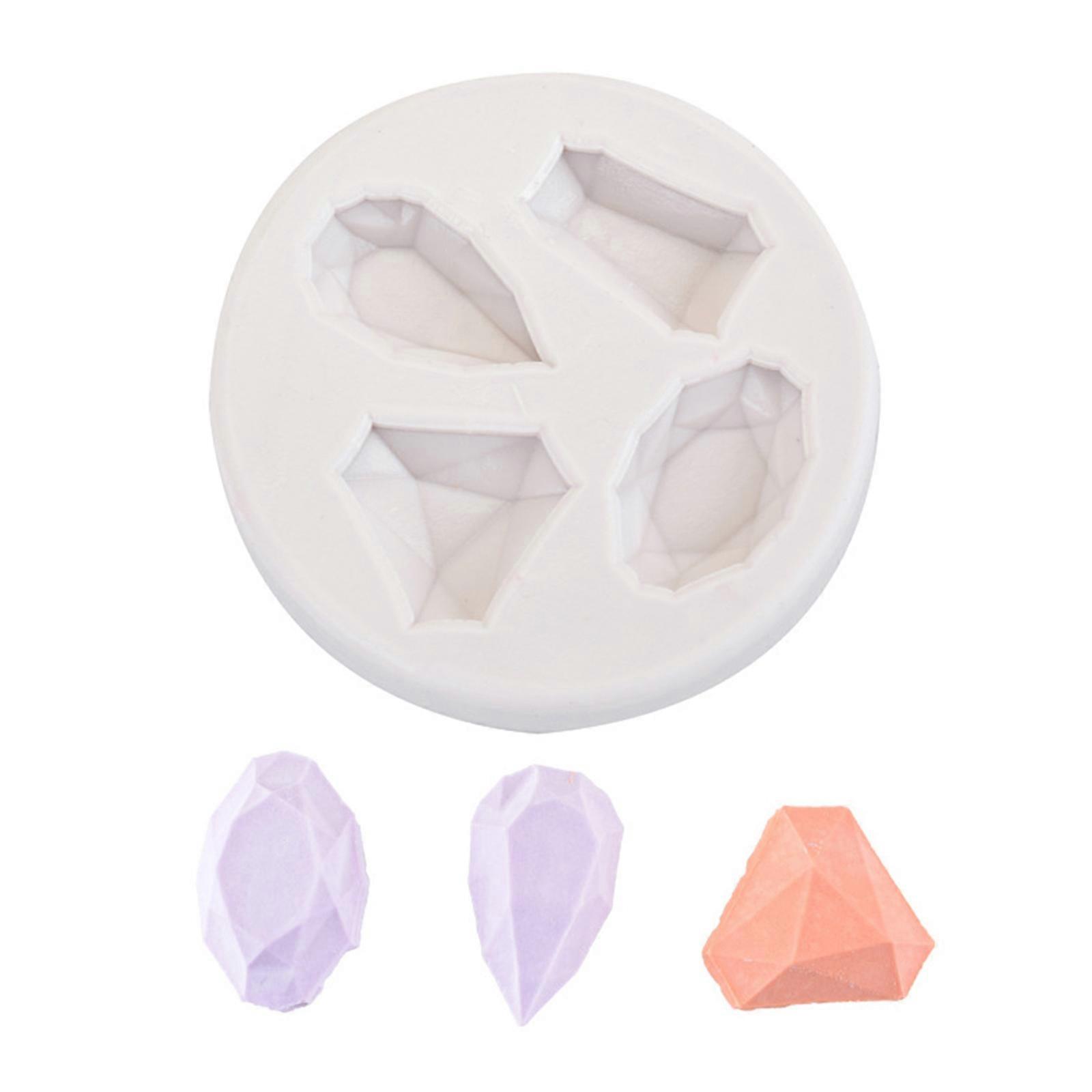 DIY Gem Diamond Shape Baking Mold Birthday Cookie Tools Cake Decorating Tools