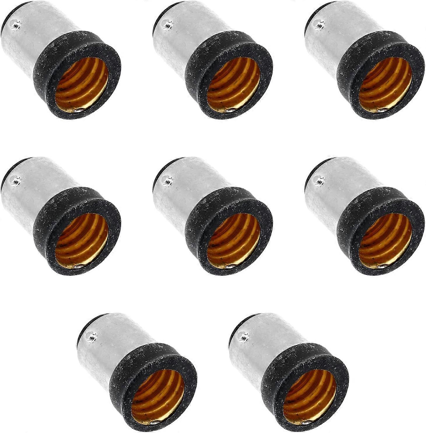 LED-lichtadapter - 8 stuks lamphouder converters lampvoet adapter lamphouder accessoire (B15 naar E14)