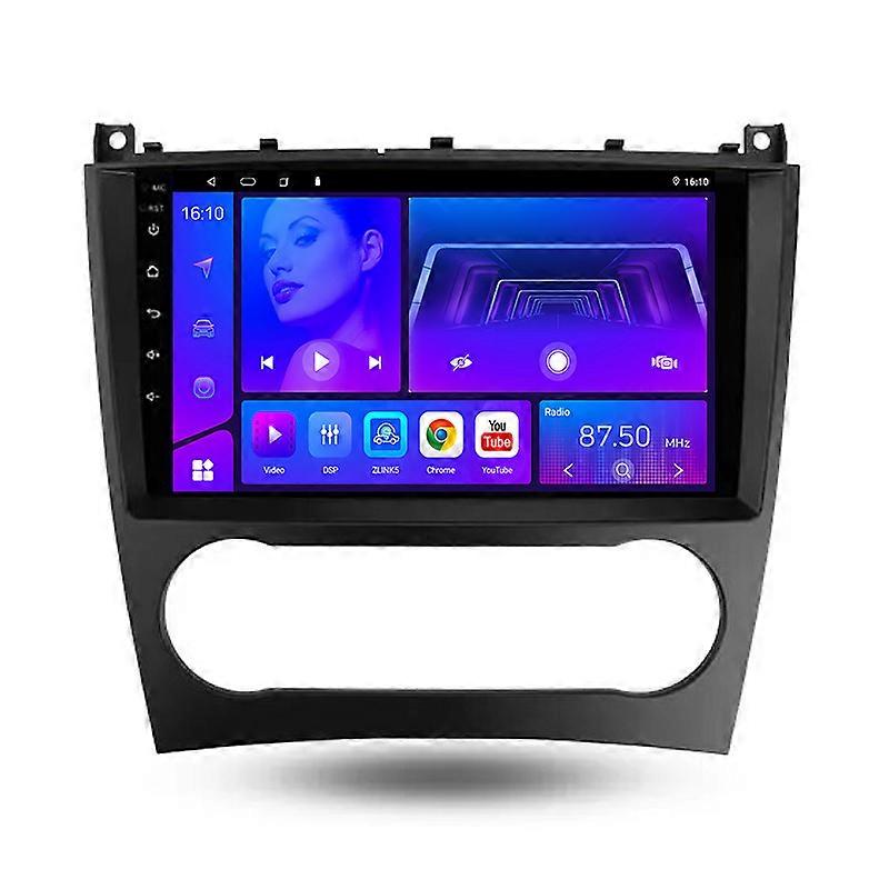 2 Din For Mercedes Benz C Class W203 W209 C180 C200 CL203 C209 A209 2004 - 2011 Carplay 4G WIFI Android Auto Car Radio Player Stereo Car Multimedia Vi