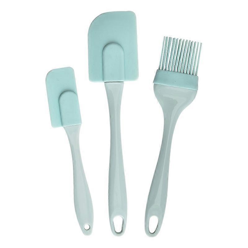 3Pcs/Set Cake Butter Spatula Kit Portable Multi-functional Convenient Brush Dining Mixer Tool for Home