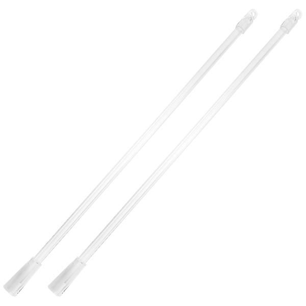 2 قطع أعمى عصا الستائر العمودية قطع غيار أعمى رود أعمى فتاحة رود مع هوك وقبضة