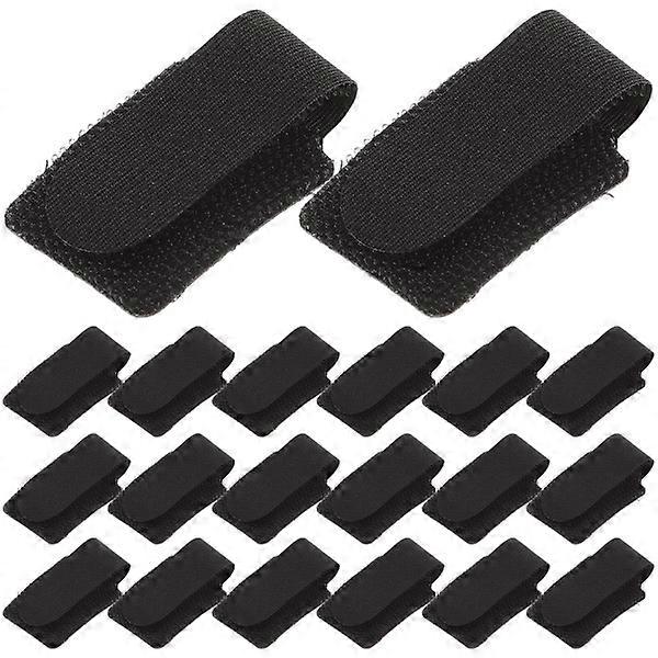 20 Pcs PC Cables Cable Ties Reusable Cable Straps Nylon Cable Tie Reusable Tie Wraps