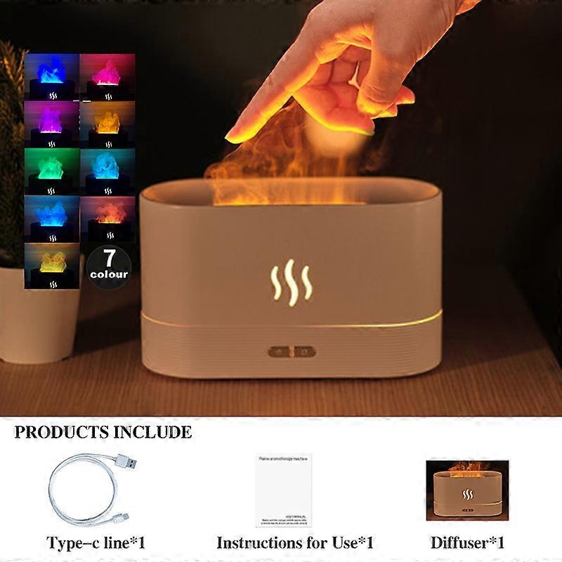 Simulazione Fuoco Aromaterapia Flam diffusore ad ultrasuoni