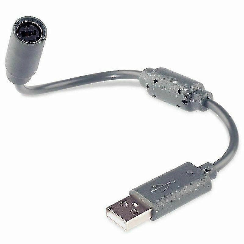 Usb Breakaway Dongle Cable Cord Adapter For Xbox 360 Pc Wired Controller