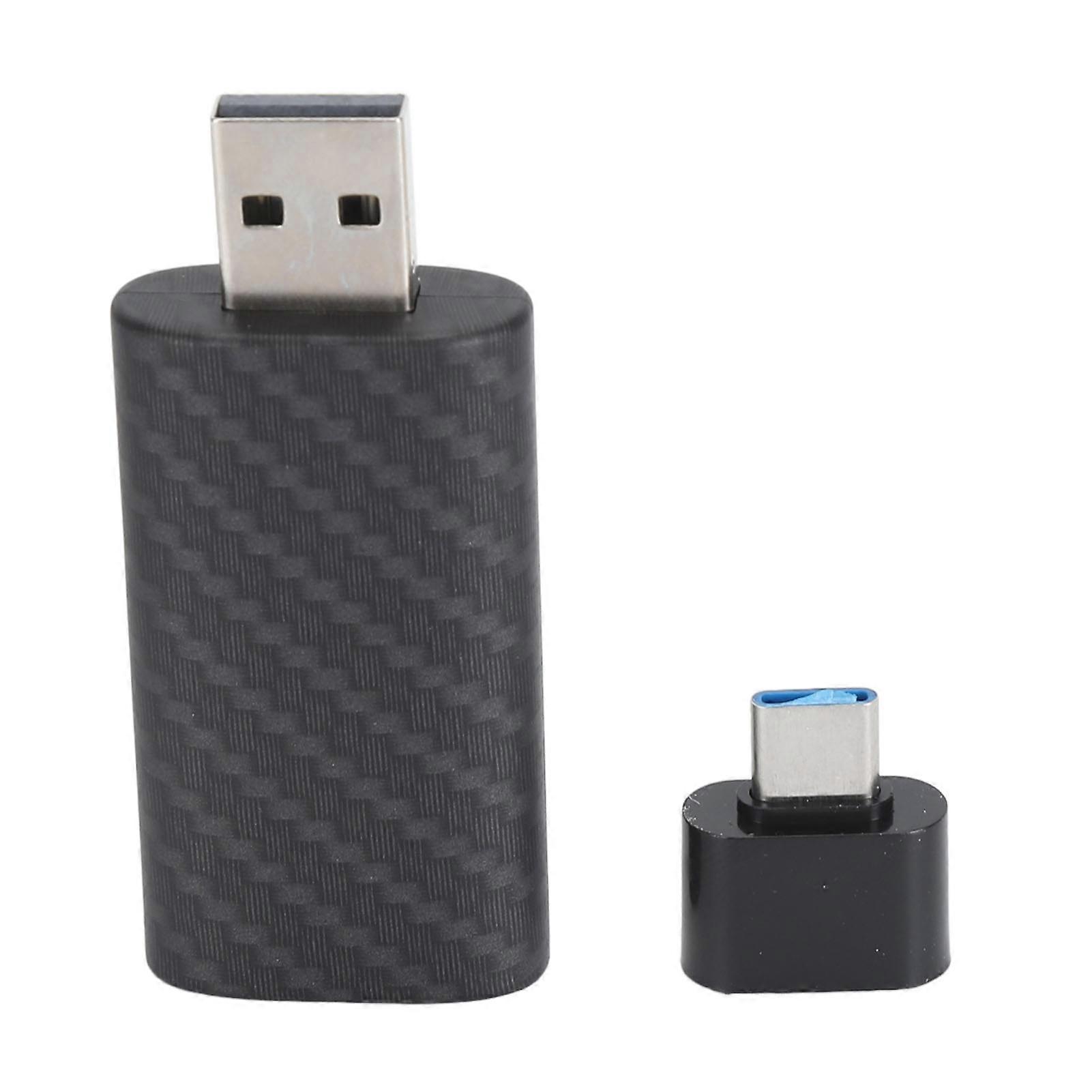 Wireless USB Dongle Adapter for Android Auto Wired to Wireless Car Navigation Player Wireless USB Adapter with Type C Adapter