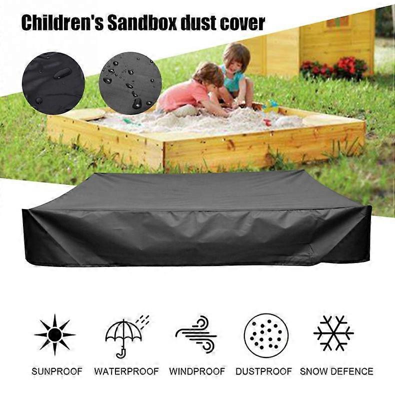 Square Sandbox Waterproof Cover With Drawstring