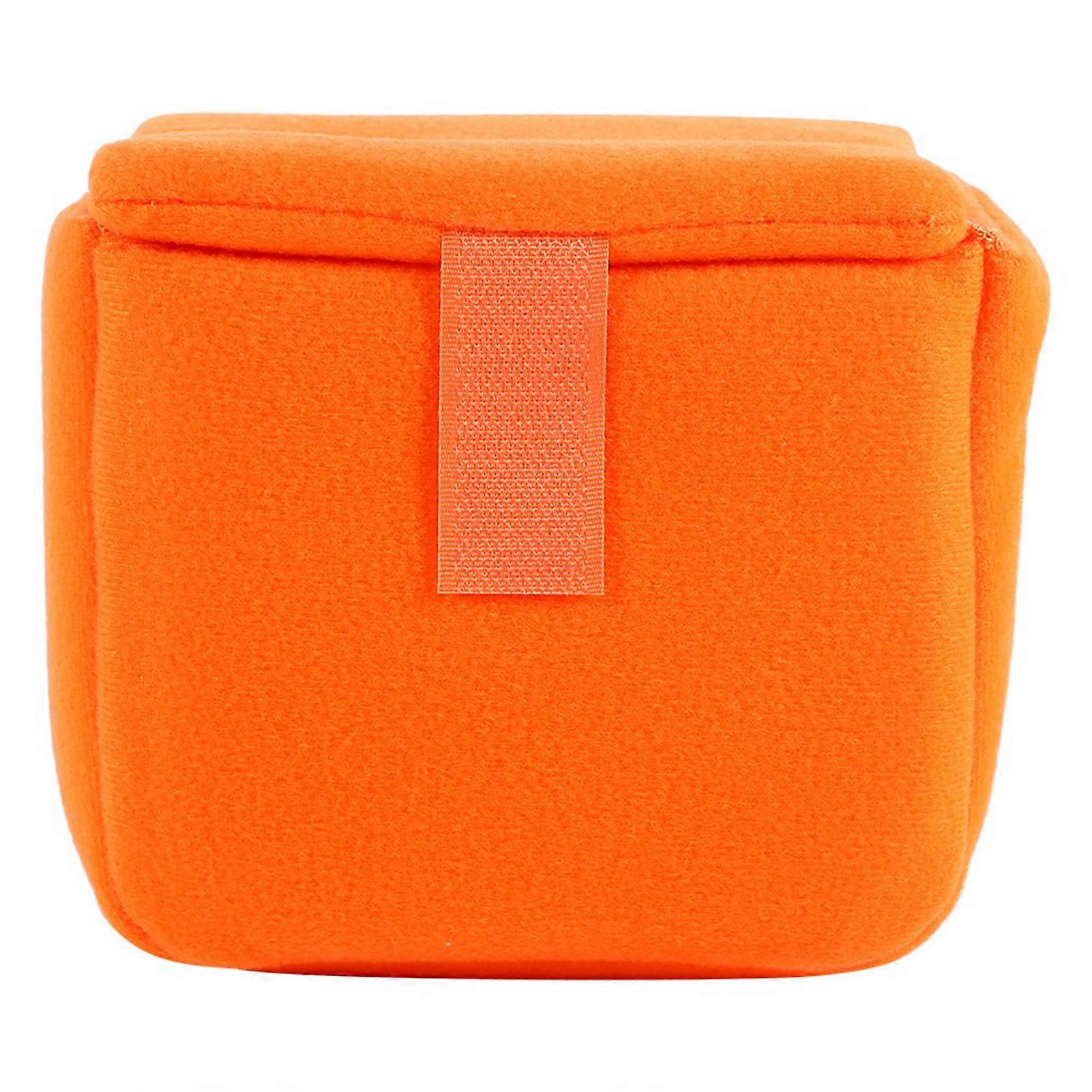 2024Camera Insert Bag Inner Case Bag Shockproof Padded Partition Protective Bag(orange)