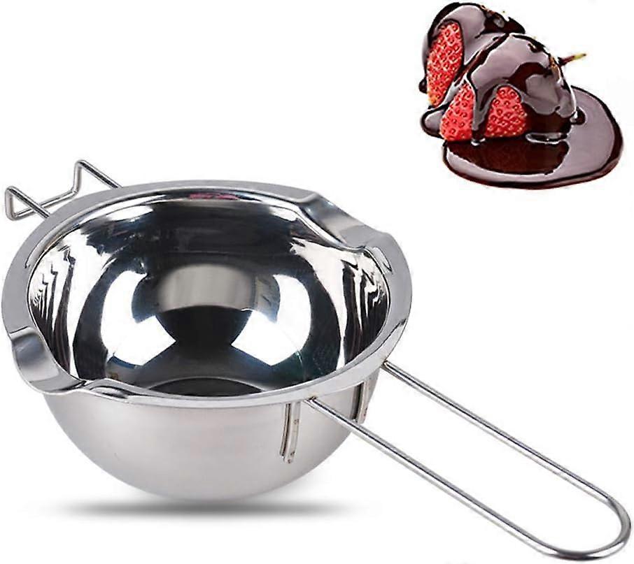 Bain Marie Bowl, 2 pieces 400ml Chocolate Melting Pot Bain Marie Saucepan for Melting Butter, Chocol