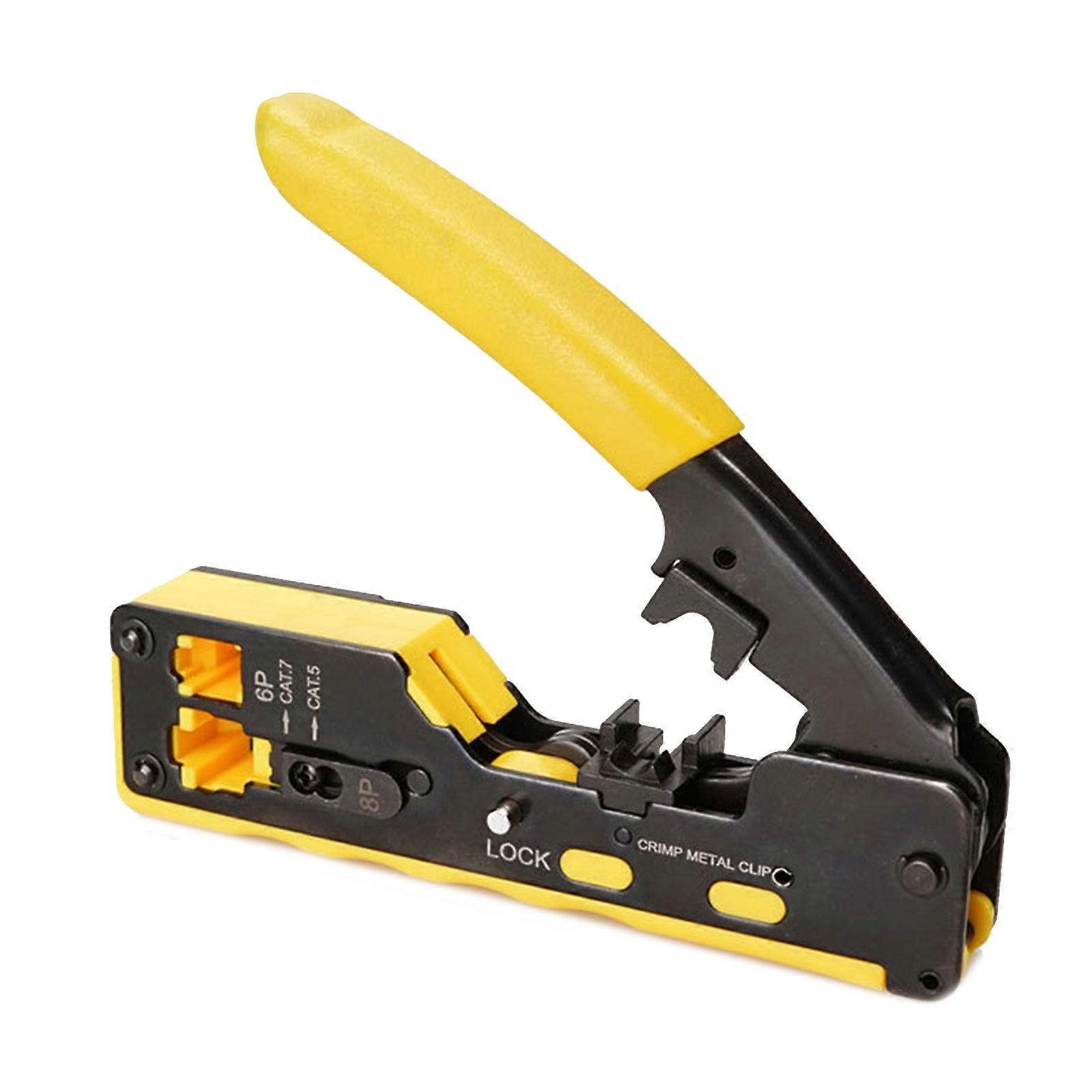 Multifunction Wire Crimping Pliers Handhold Network Crimper Cable Plier Stripper