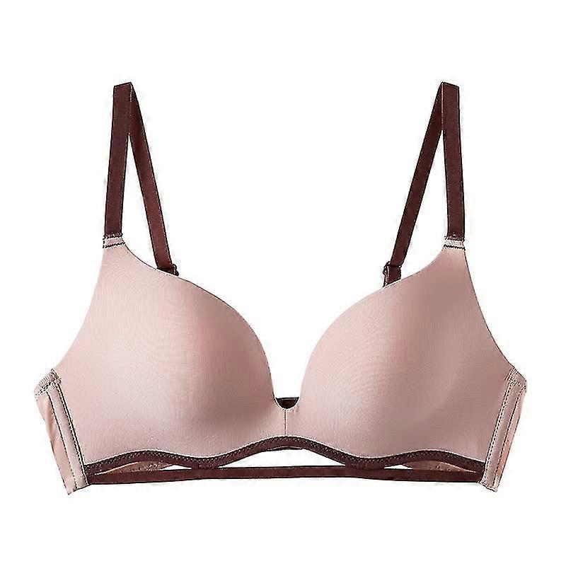 Gy Comfortable Seamless Non-wired Bra S Push-up Adjable Underwear