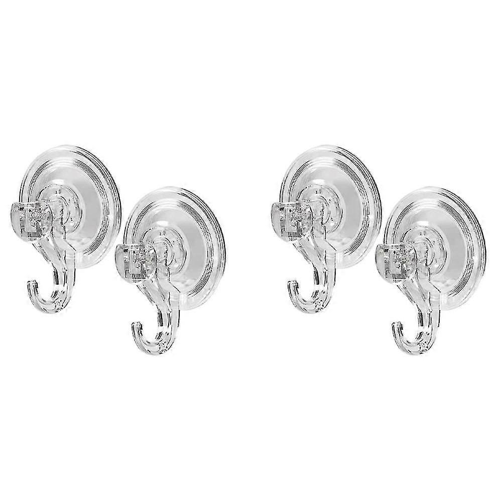 Large Transparent Reusable Heavy Duty Vacuum Suction Cup Hook