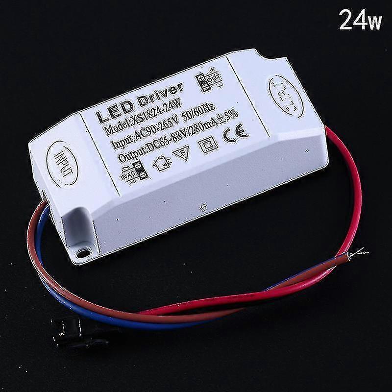 3w 7w 12w 18w 24w Power Supply Driver Adapter Transformer Switch For Led Lights - JA