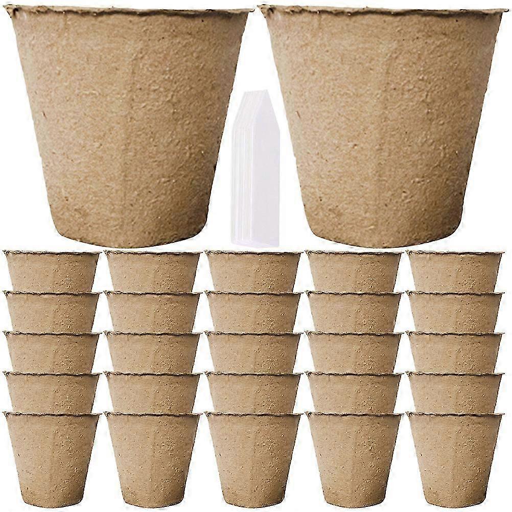 1 Set Biodegradable Plants Starter Nursery Pots Garden Germination Nursery Pot