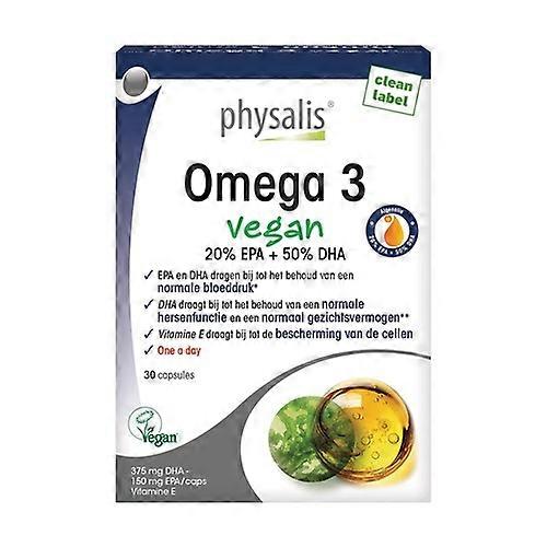 Vegan omega 3 30 capsules