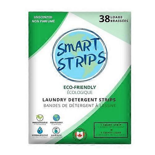 Left Coast Naturals Eco Friendly Laundry Detergent Sheets Unscented, 38 Count (Case Of 12)