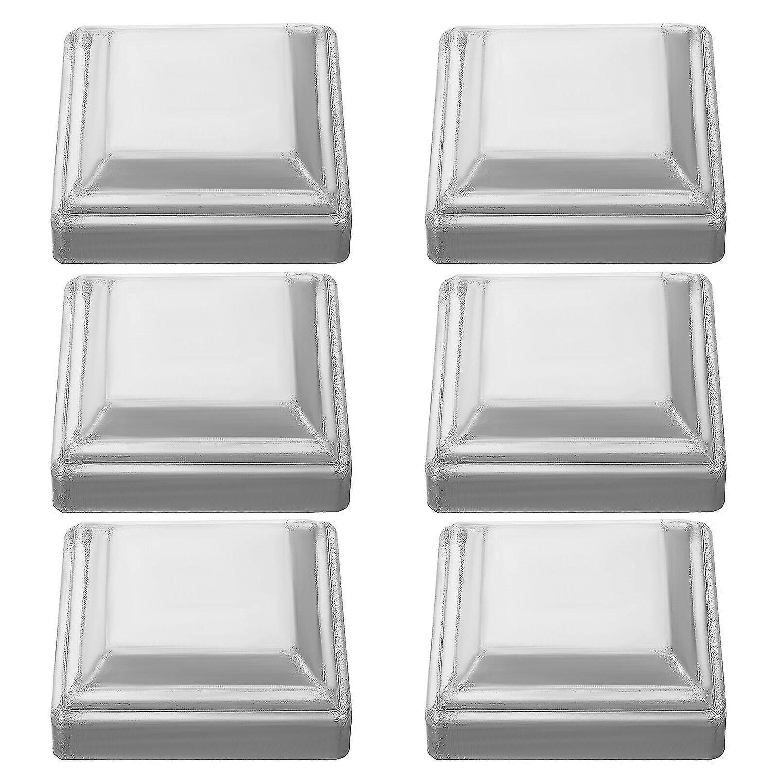 6ks Železné Plotové Čepičky Kovové Plotové Čepice Sloupky Plot Protector Plot Díly