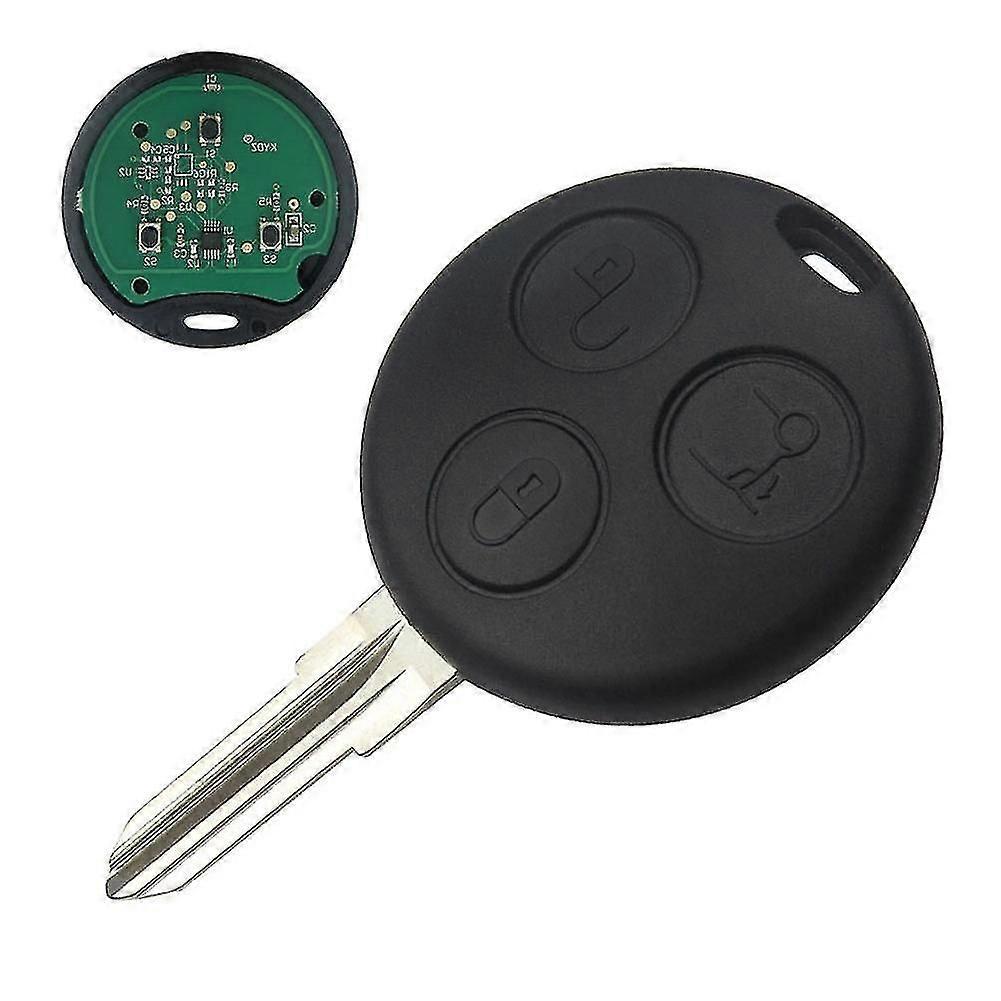 433.92mhz 3 Buttons Smart Remote Key For Benz Smart Fortwo Forfour Roadster