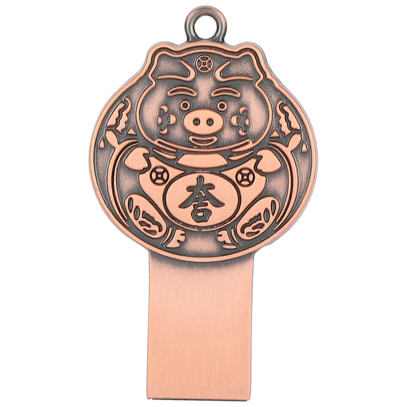 USB Flash Drive Thumb Metal 2.0 Portable Waterproof Metal Storage Memory Stick for Fast Data Transfer