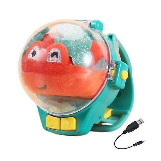 Watch Remote Control Plush Animal Car USB Rechargeable Adjustable Strap Toddlers 2.4GHz RC Rabbit Crab